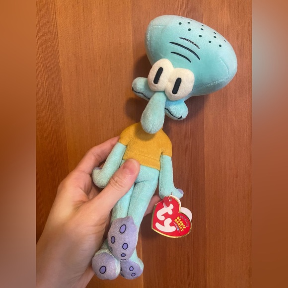 *Rare* Ty Beanie Babies | Squidward Tentacles - Picture 3 of 7